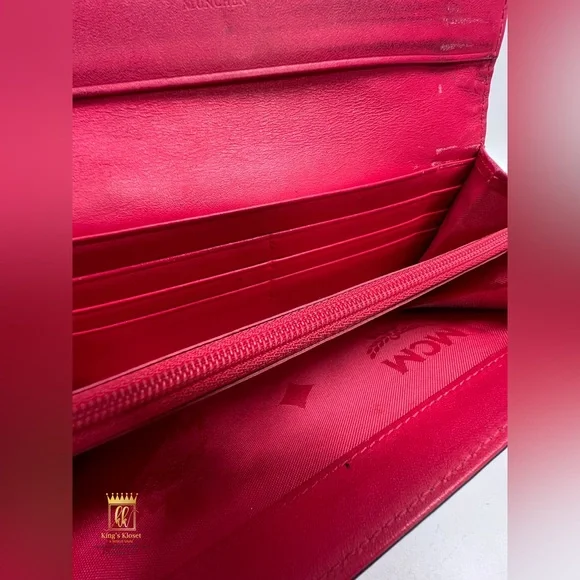 MCM Quilted Patent Leather Wallet - Picture 5 of 14